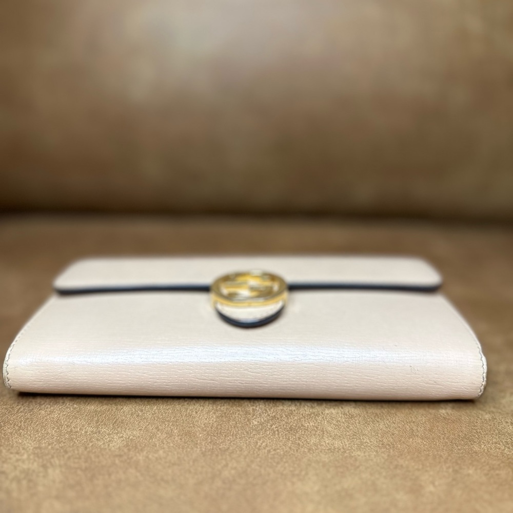 Gucci Interlocking GG hardware Long Wallet - Comes with dustbag, box & chain - Picture 7 of 13